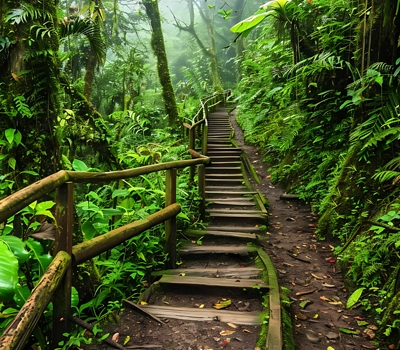 Monteverde cloud forest trails